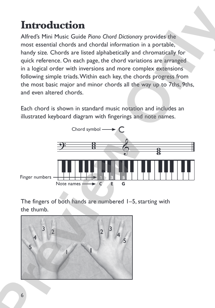 Mini Music Guides: Piano Chord Dictionary: All the Essential Chords in an Easy-to-Follow Format!: Piano