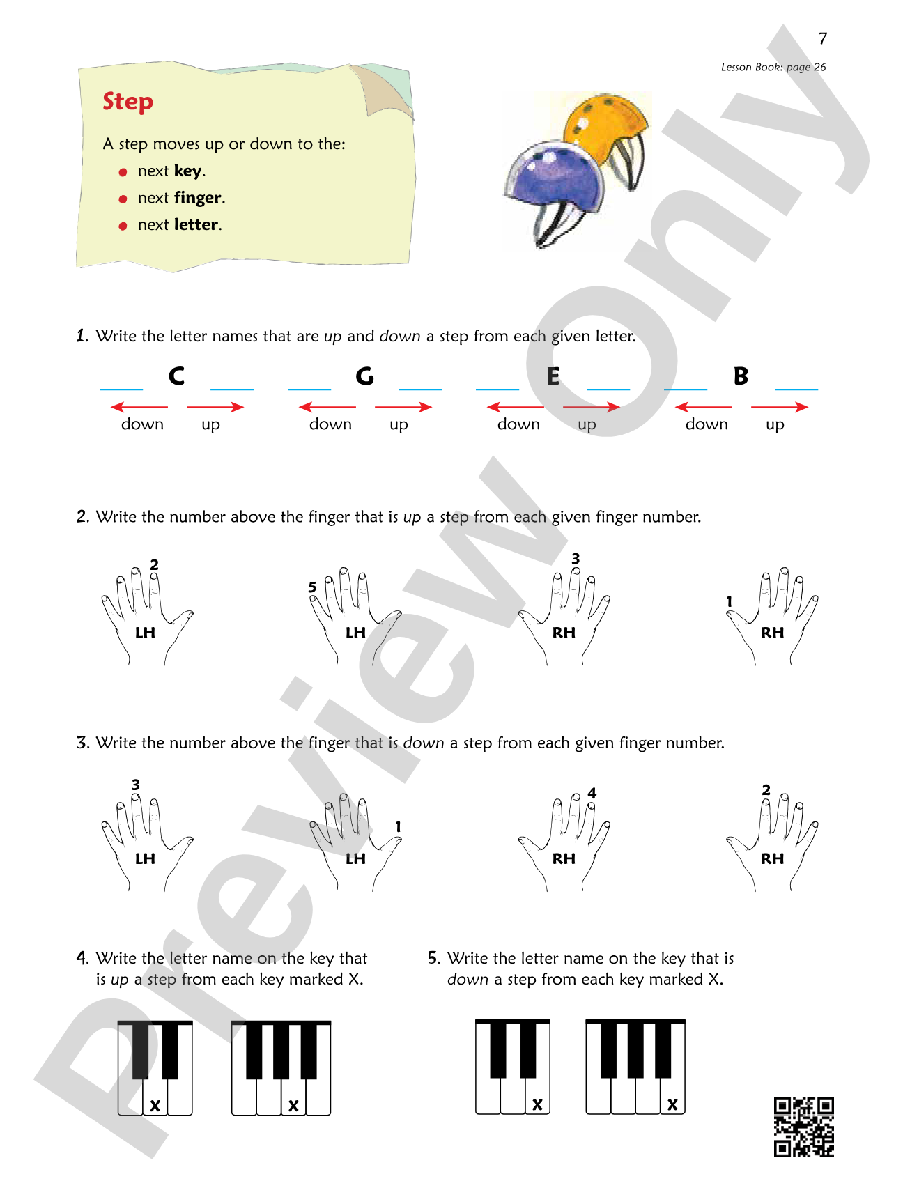 Premier Piano Course, Notespeller 1A: Piano