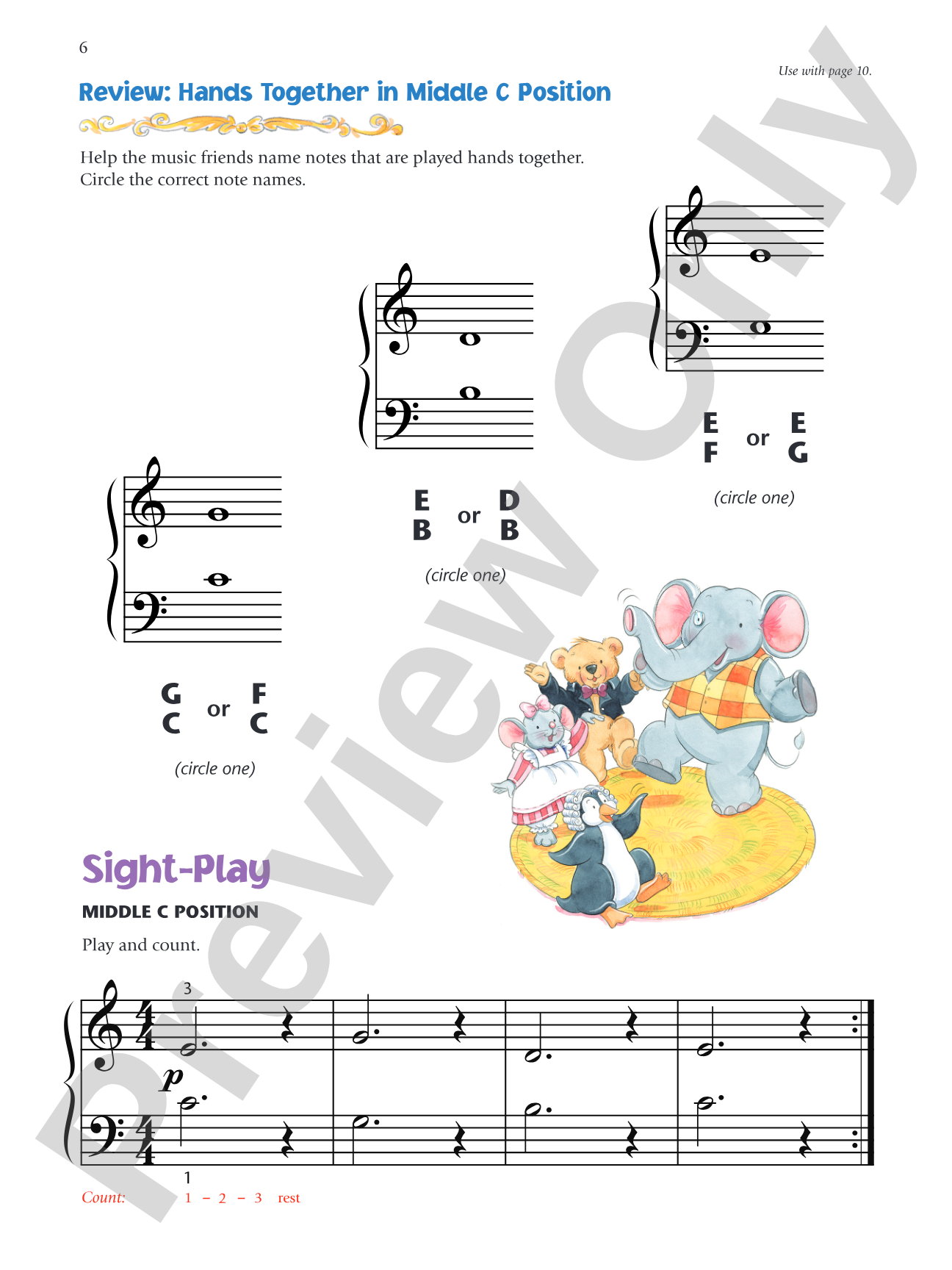 Music for Little Mozarts: Notespeller & Sight-Play Book 4: Written Activities and Playing Examples to Reinforce Note-Reading: Piano