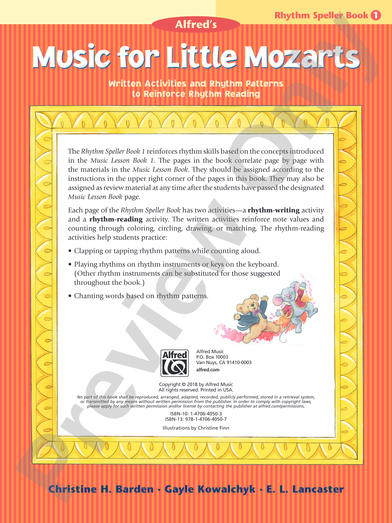 Music for Little Mozarts: Rhythm Speller, Book 1: Written Activities and Rhythm Patterns to Reinforce Rhythm Reading: Piano