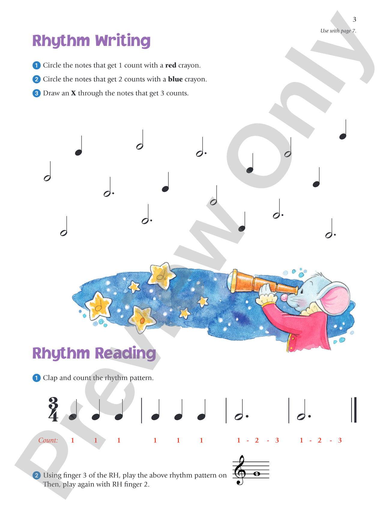 Music for Little Mozarts: Rhythm Speller, Book 4: Written Activities and Rhythm Patterns to Reinforce Rhythm Reading: Piano
