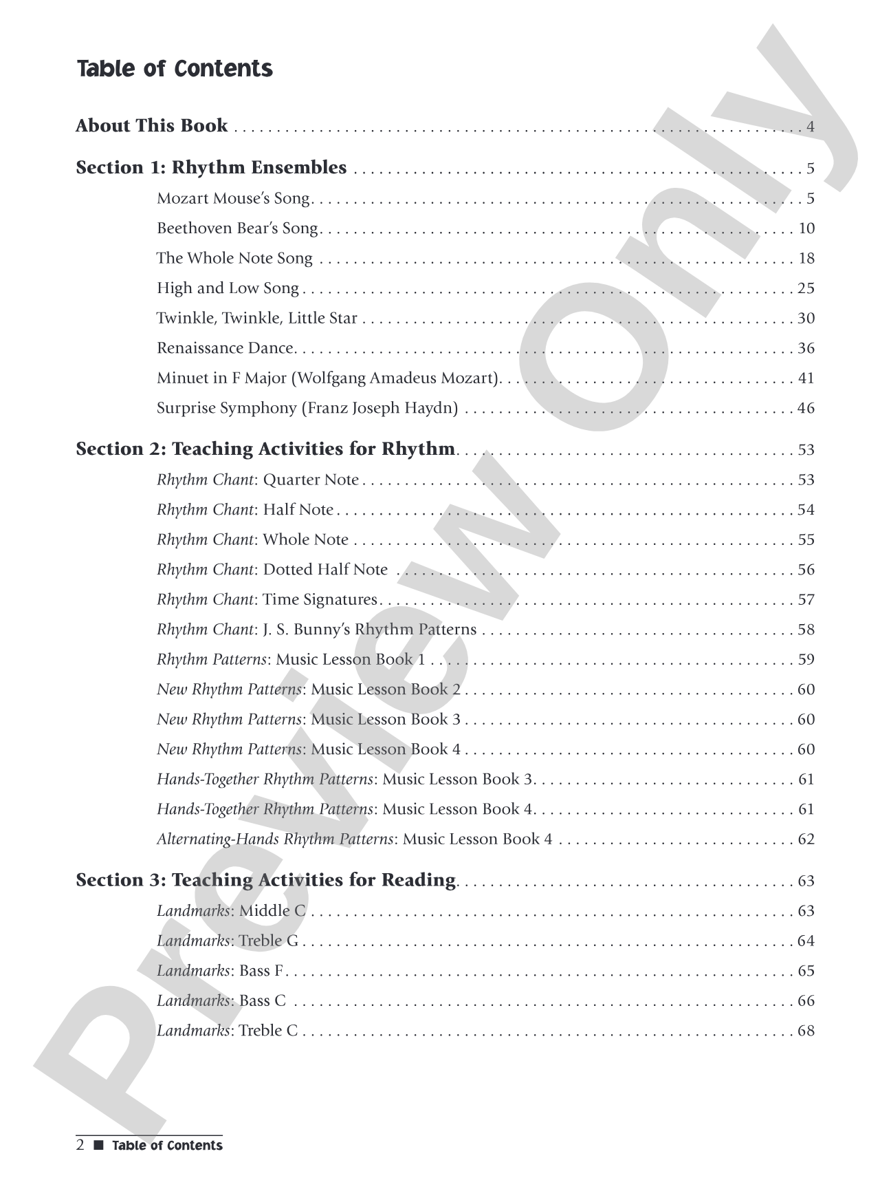 Music for Little Mozarts: Rhythm Ensembles & Teaching Activities: Performance Ensembles and Strategies to Reinforce Musical Concepts: Piano