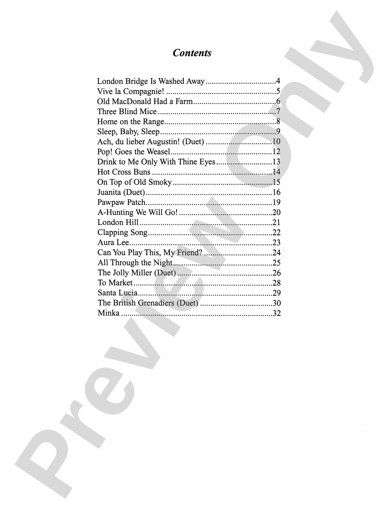 Piano Literature of the 17th, 18th, and 19th Centuries, Book 1: An Introduction Through Folk Songs and Singing Games: Piano