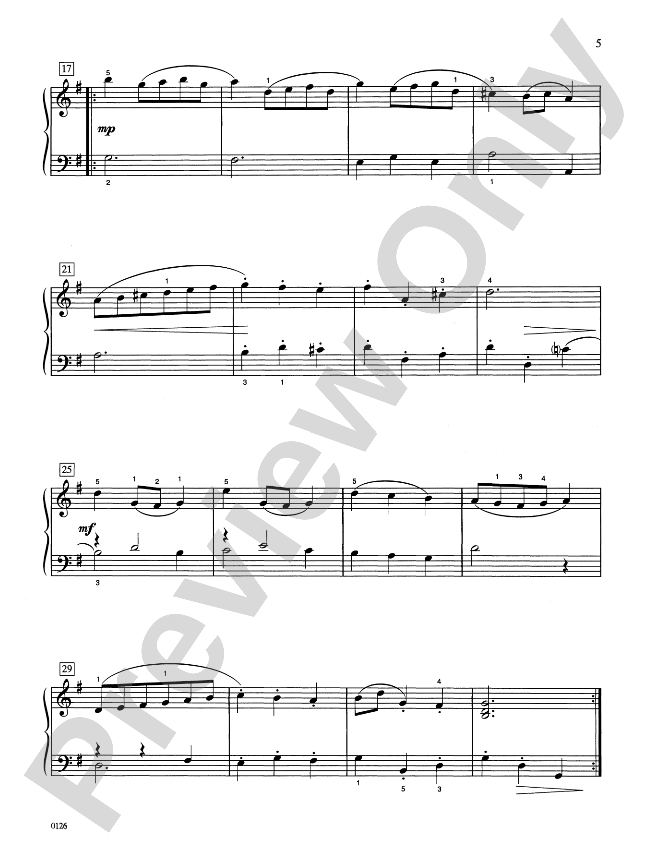 Piano Literature of the 17th, 18th, and 19th Centuries, Book 2: Piano