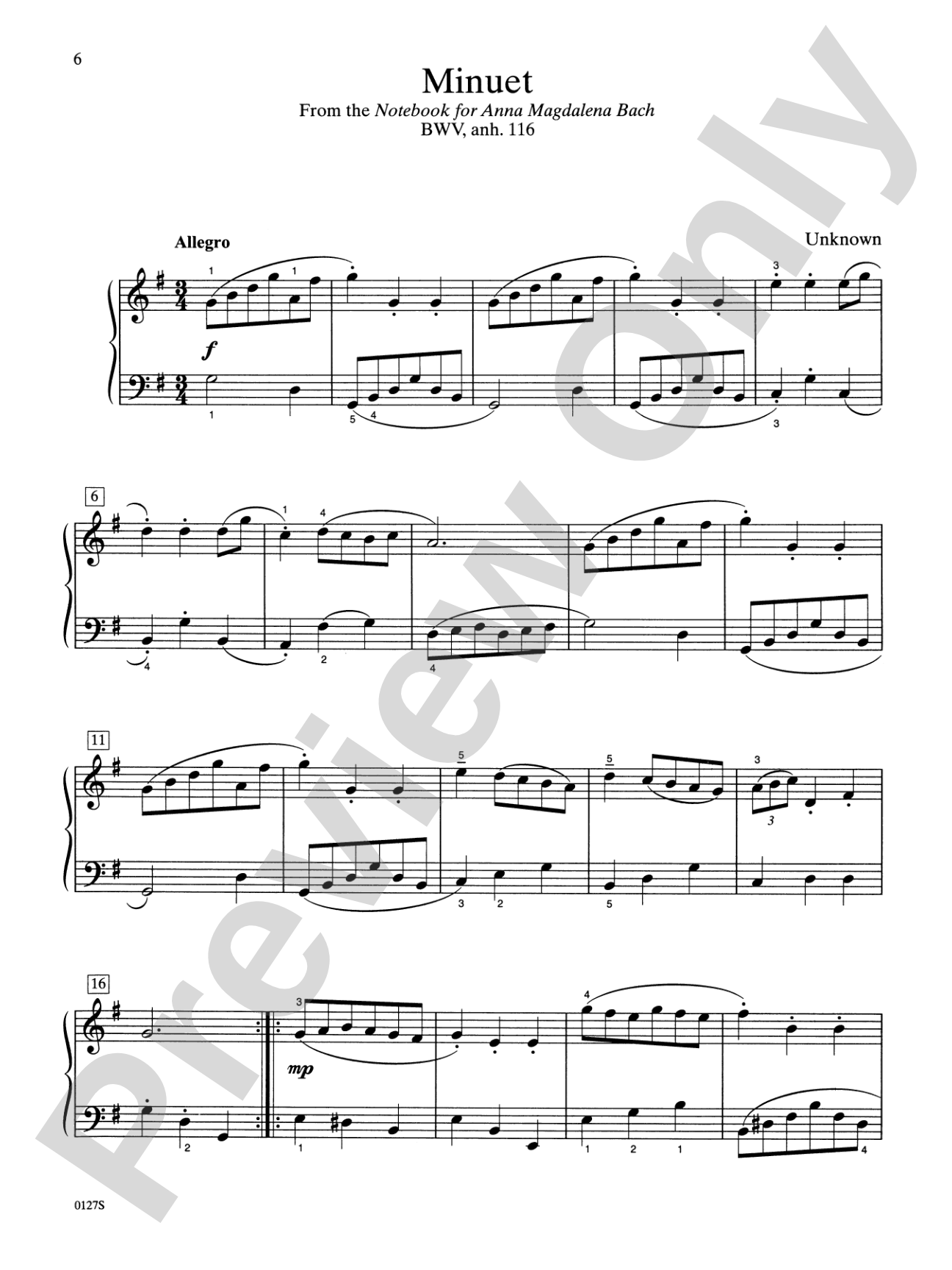 Piano Literature of the 17th, 18th, and 19th Centuries, Book 3: Piano