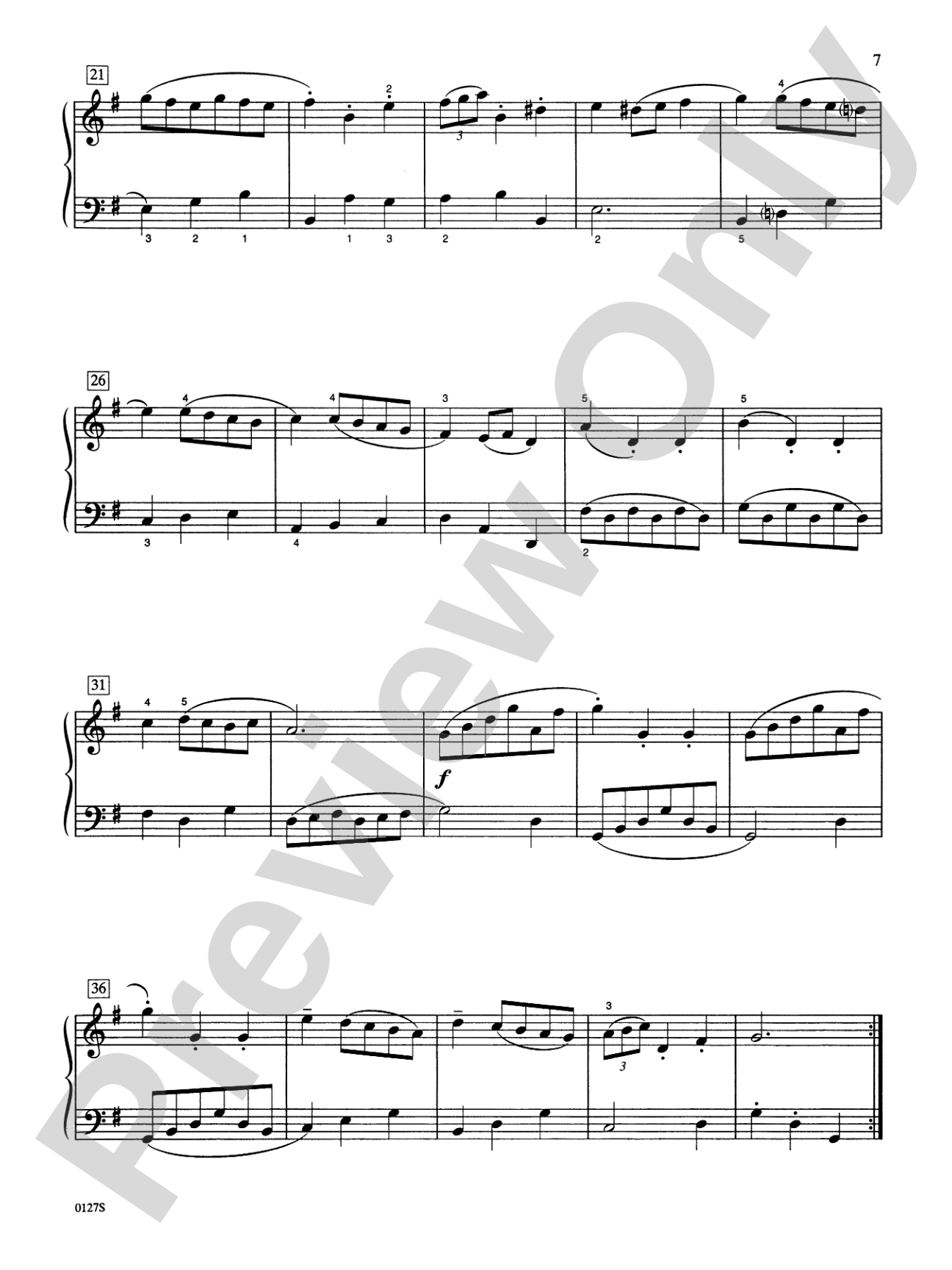 Piano Literature of the 17th, 18th, and 19th Centuries, Book 3: Piano