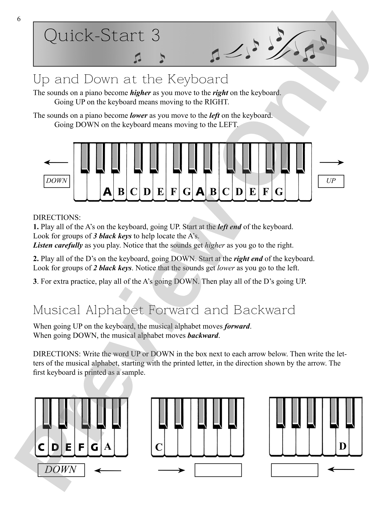 Piano Technic, Book 1: Piano