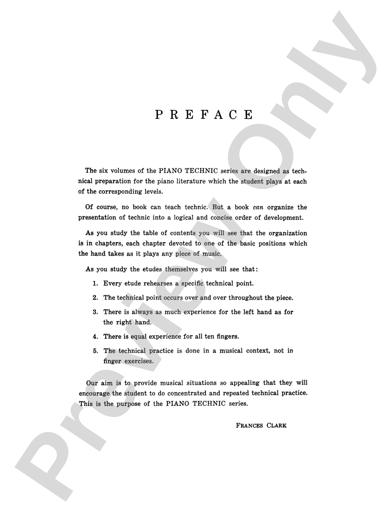 Piano Technic, Book 2: Piano