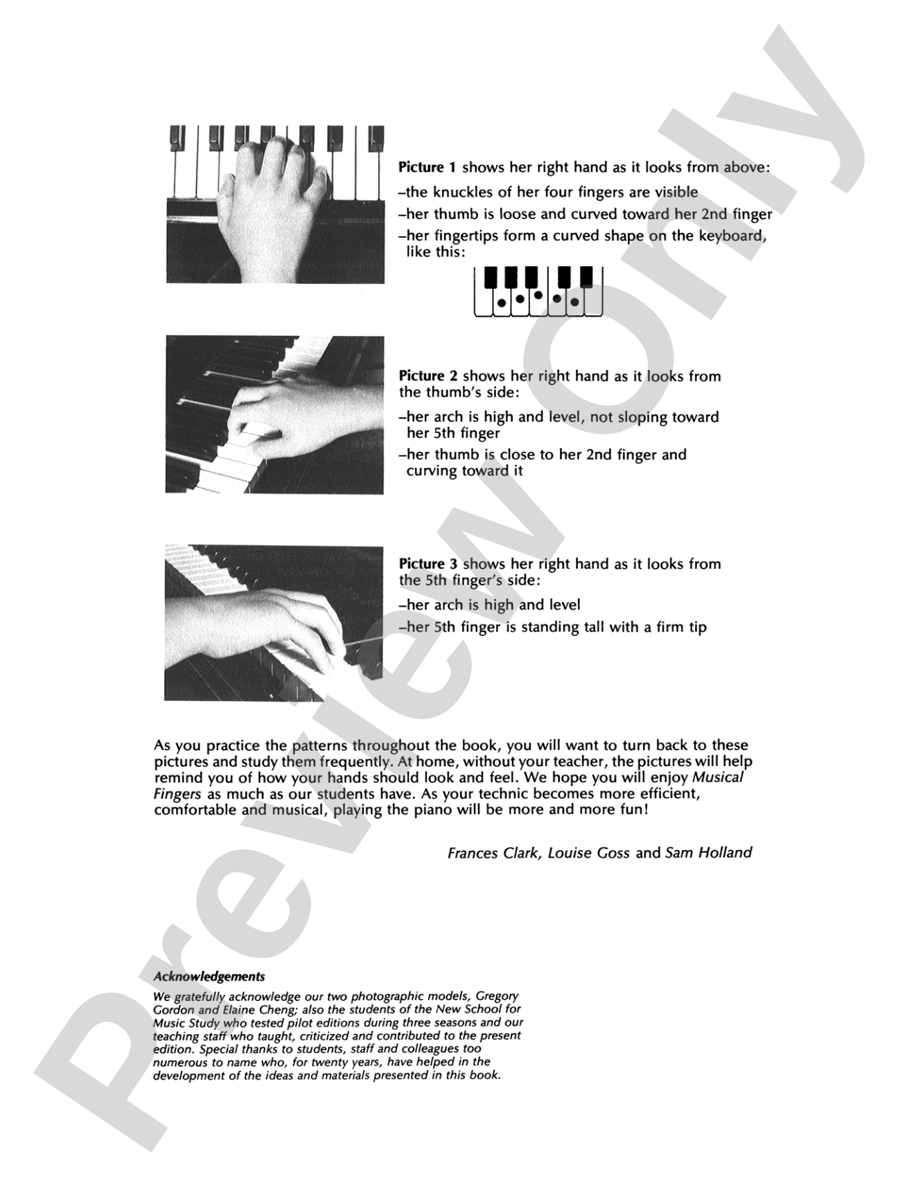Musical Fingers, Book 1: Piano