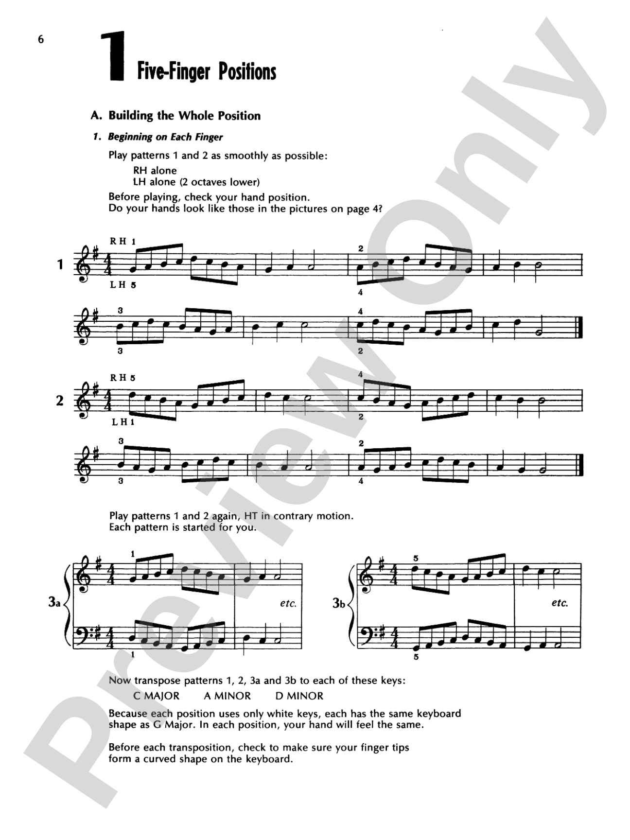 Musical Fingers, Book 1: Piano