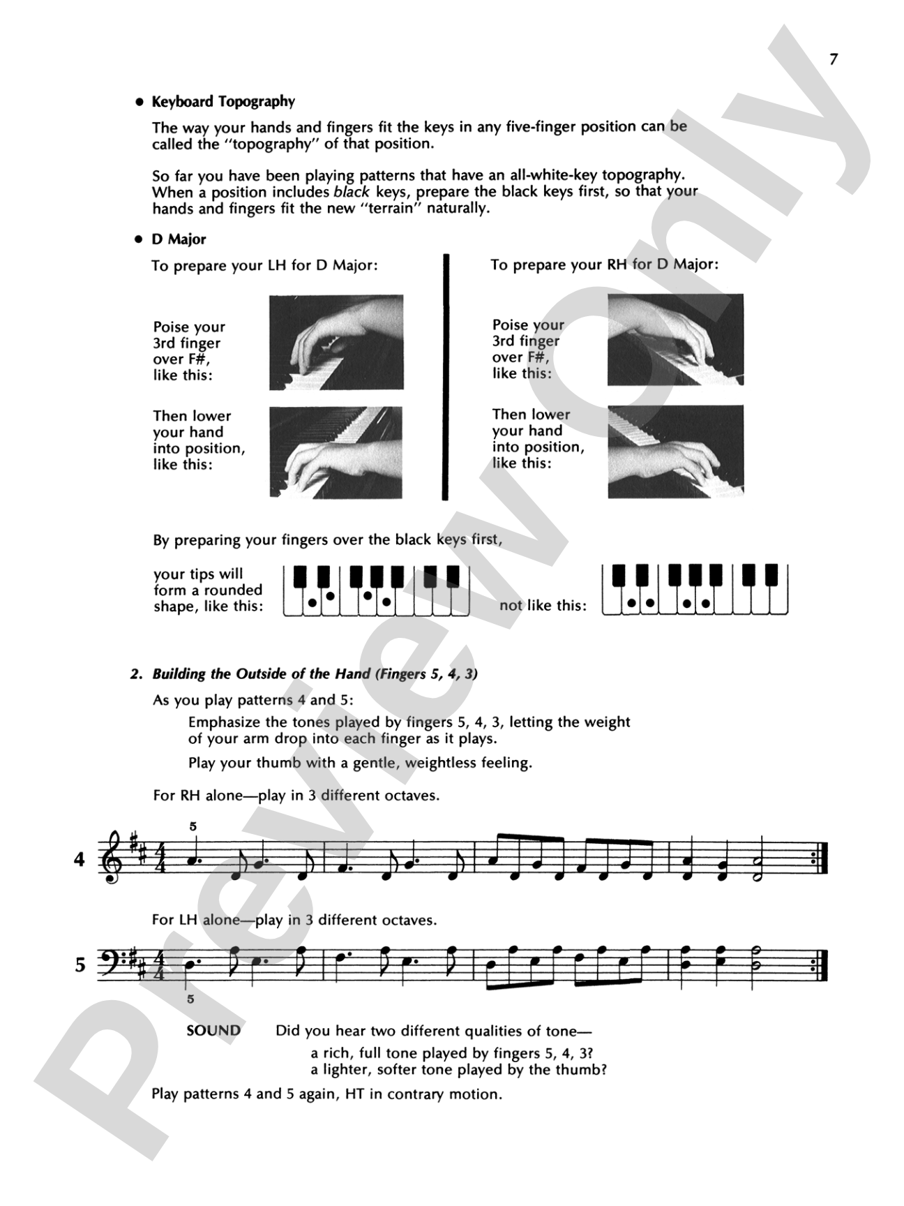 Musical Fingers, Book 1: Piano