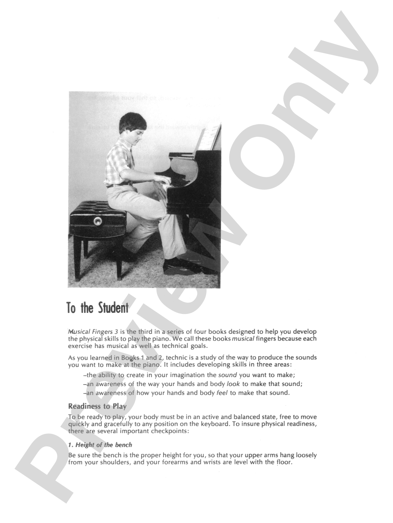 Musical Fingers, Book 3: Piano