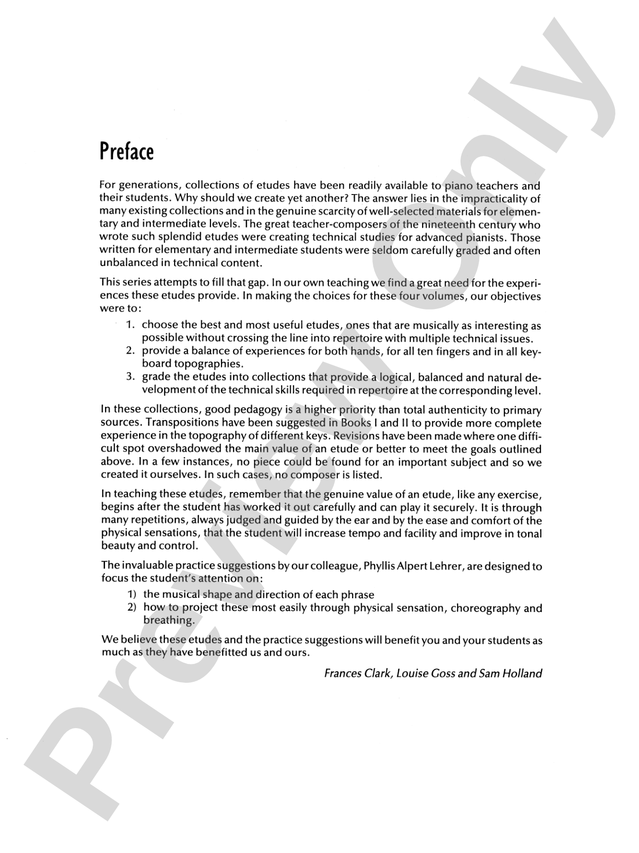 Piano Etudes for the Development of Musical Fingers, Book 2: Piano