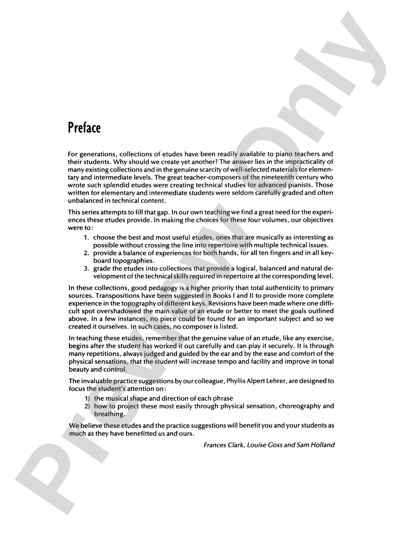 Piano Etudes for the Development of Musical Fingers, Book 3: Piano