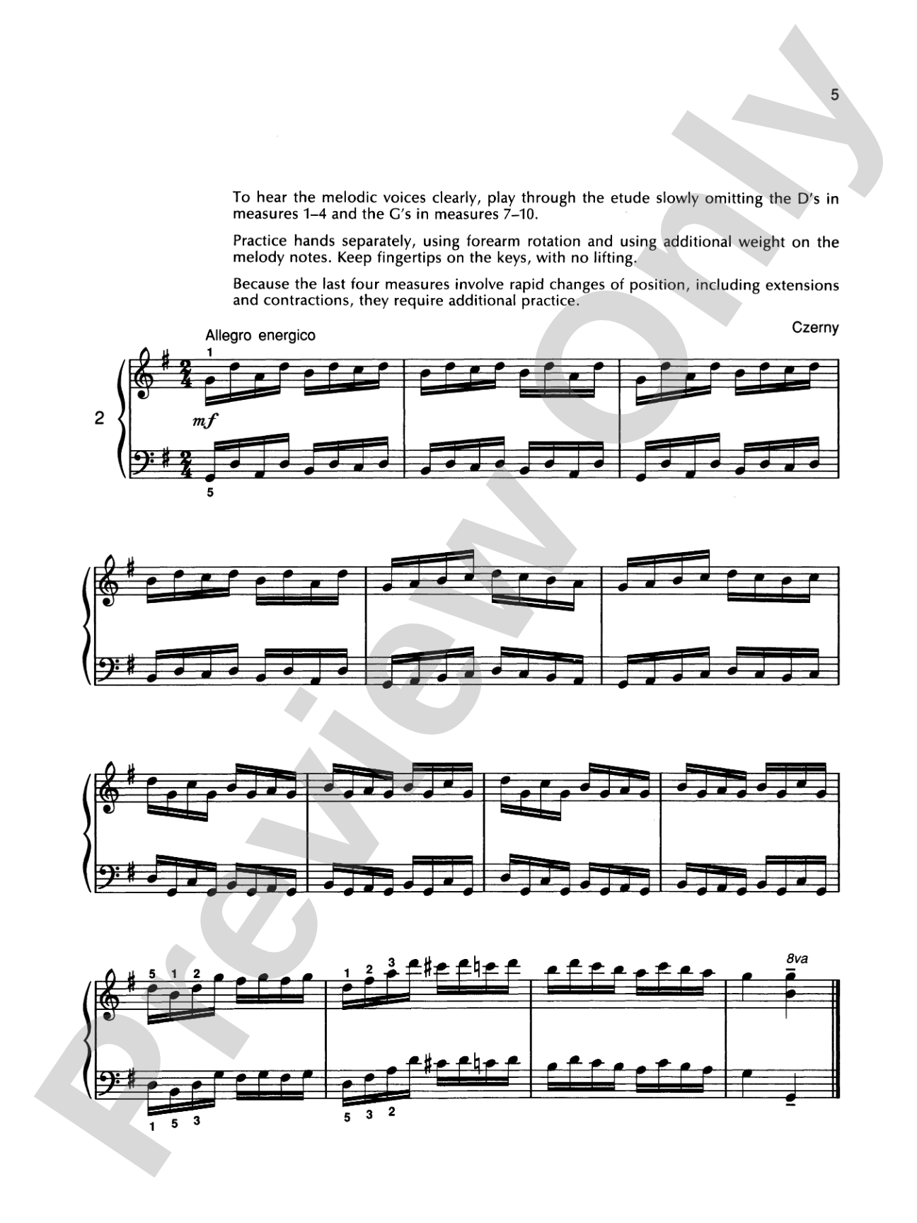 Piano Etudes for the Development of Musical Fingers, Book 3: Piano