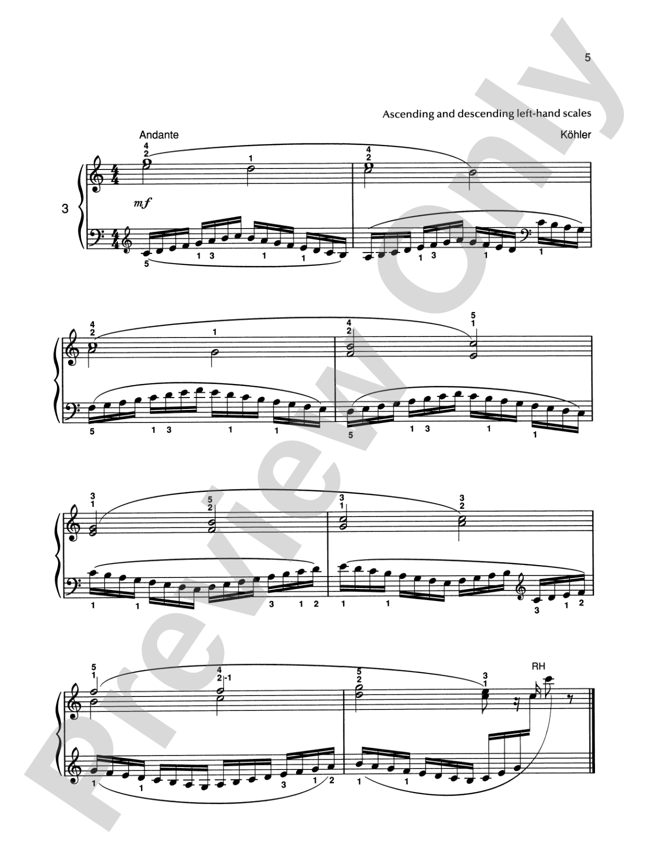 Piano Etudes for the Development of Musical Fingers, Book 4: Piano