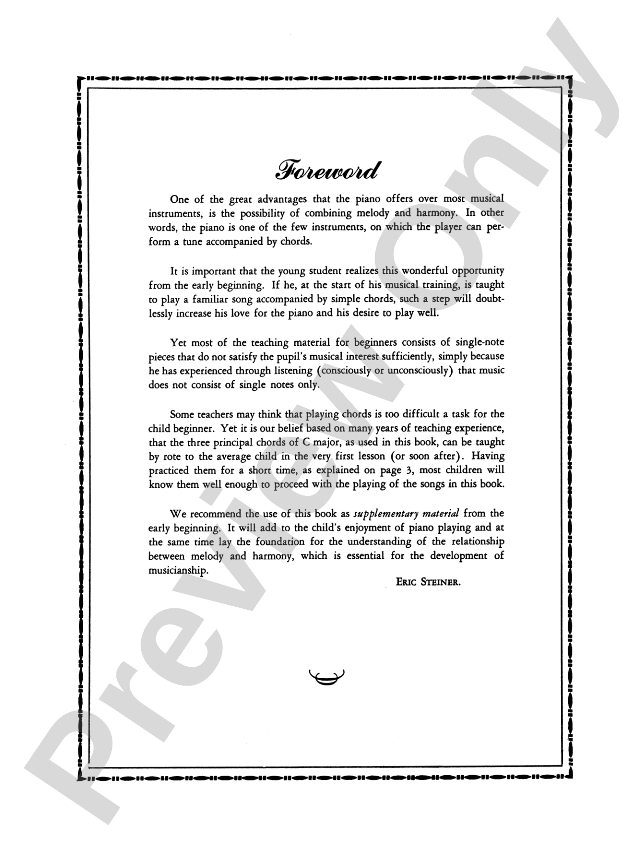 One, Four, Five: A Folio for the Young Pianist: Piano