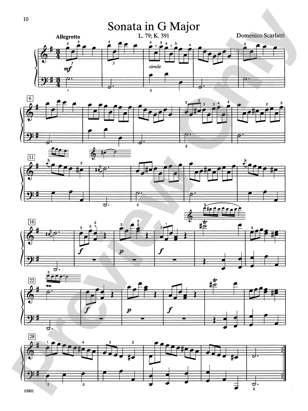 Piano Literature of the 17th, 18th, and 19th Centuries, Book 4: Piano