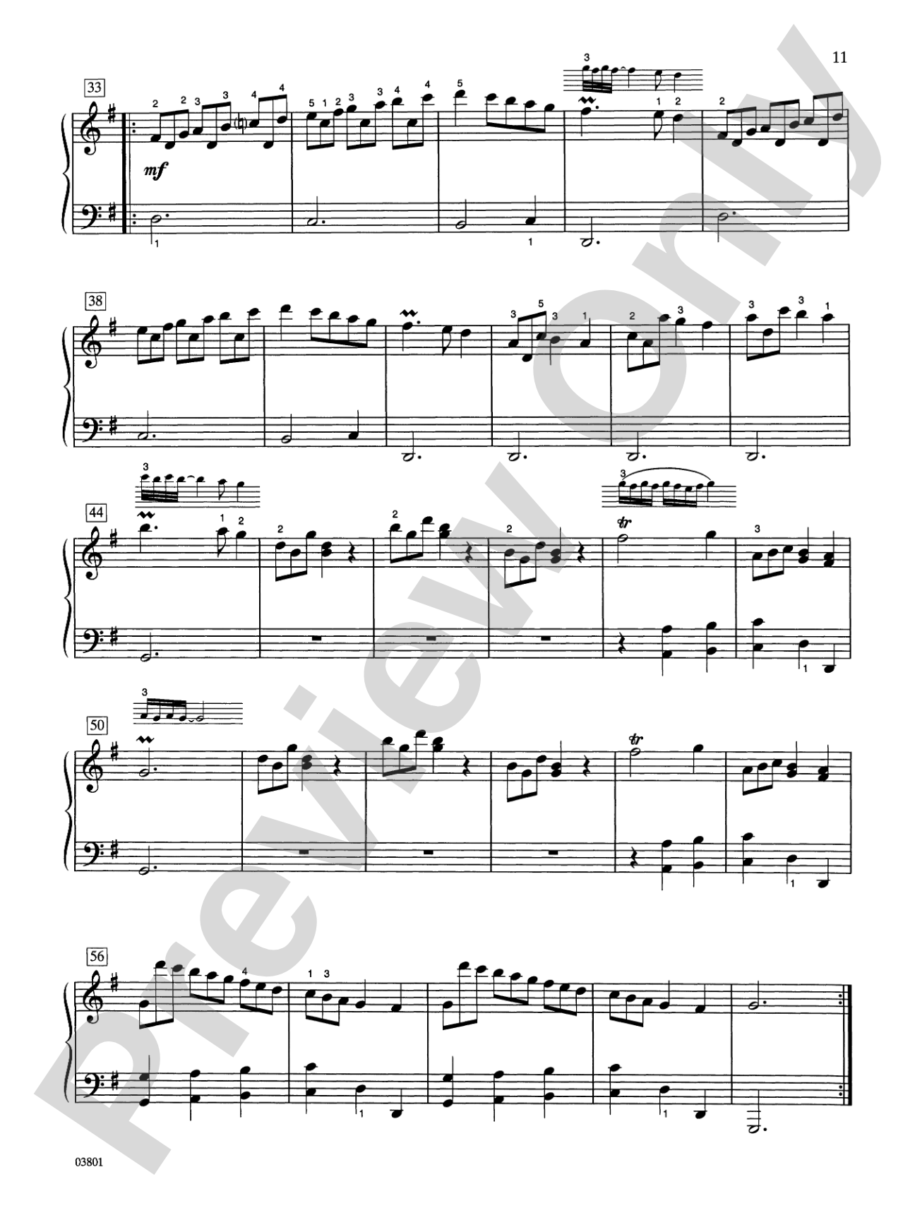 Piano Literature of the 17th, 18th, and 19th Centuries, Book 4: Piano