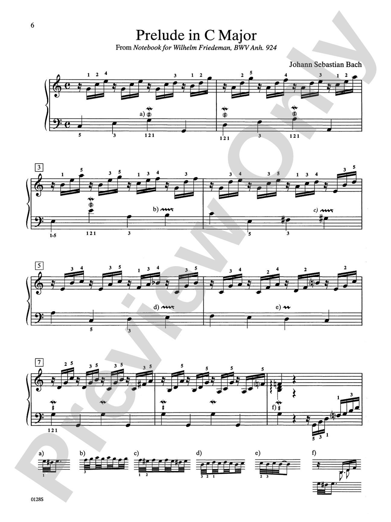 Piano Literature of the 17th, 18th, and 19th Centuries, Book 5: Piano