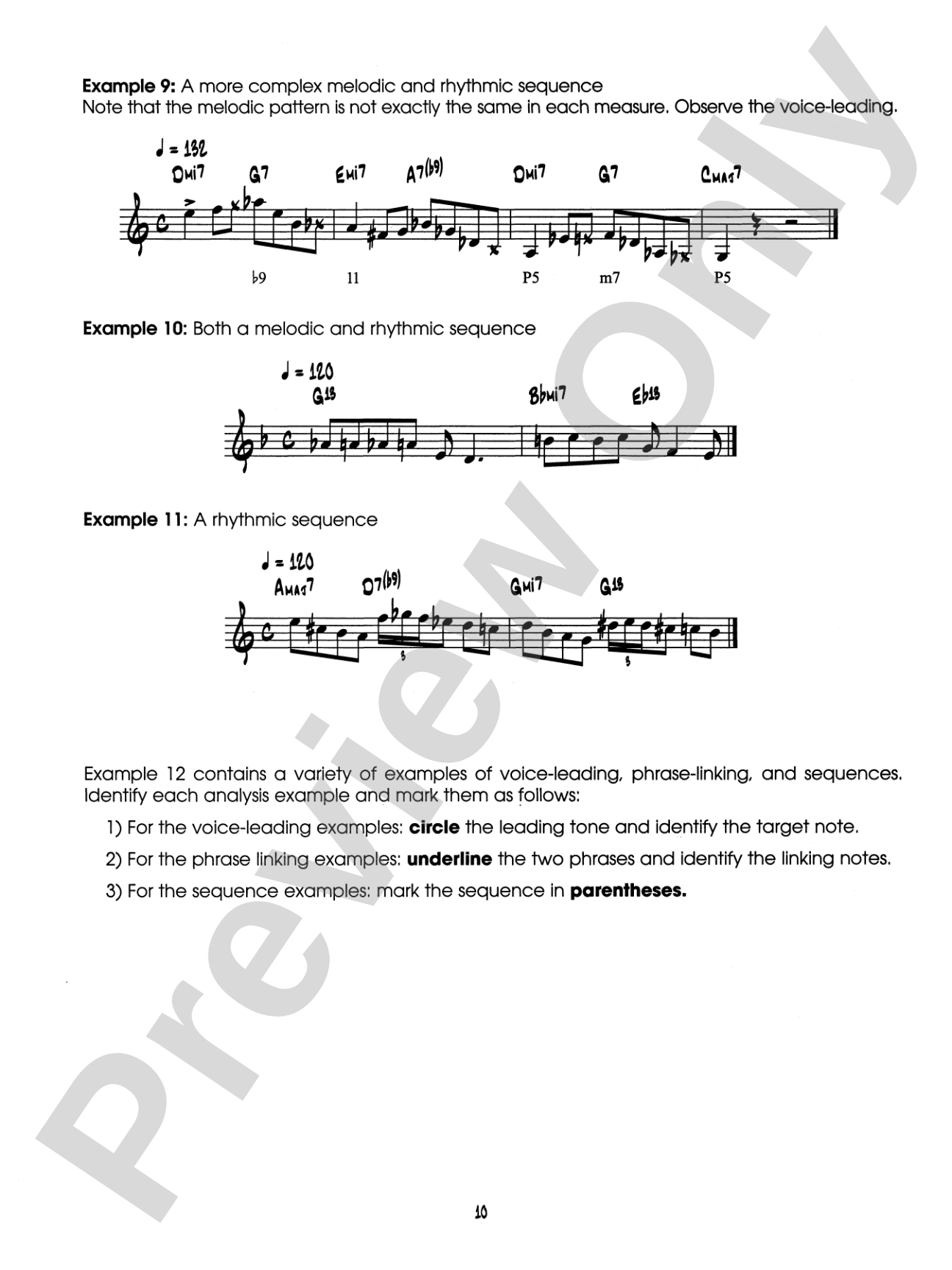 Jazz Etudes for Piano: Piano