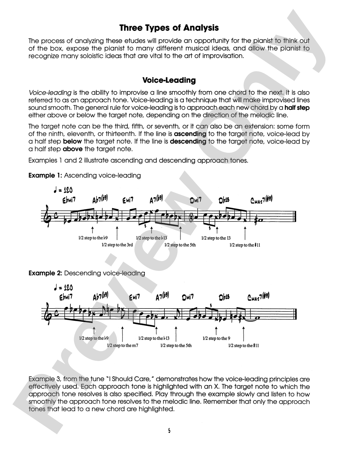 Jazz Etudes for Piano: Piano