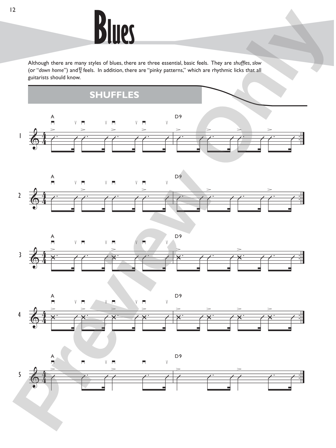 Rhythm Guitar Encyclopedia: Over 450 Rhythms