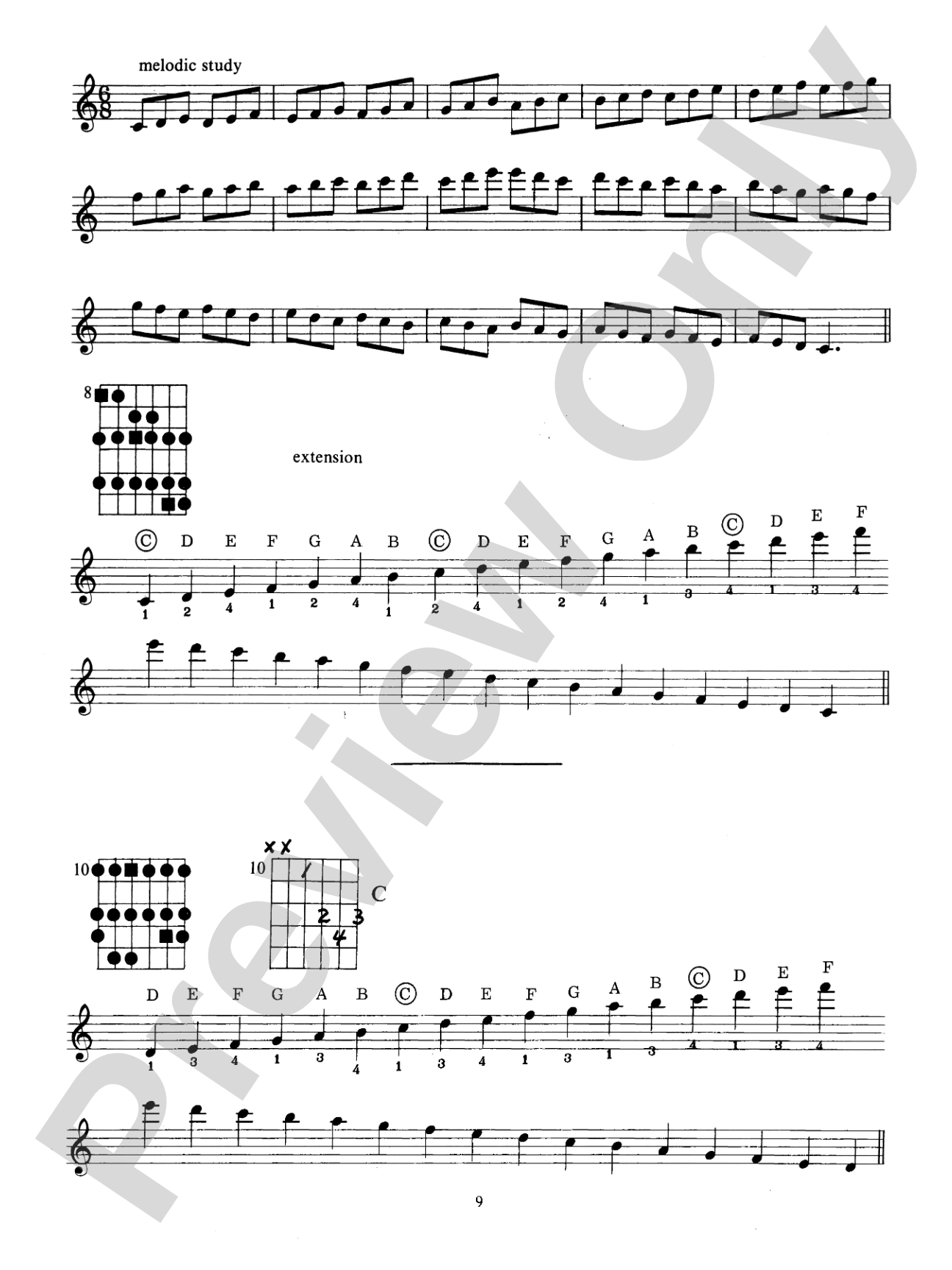Jay Friedman: Guitar Scales & Melodic Patterns: Steps to Mastering the Fretboard