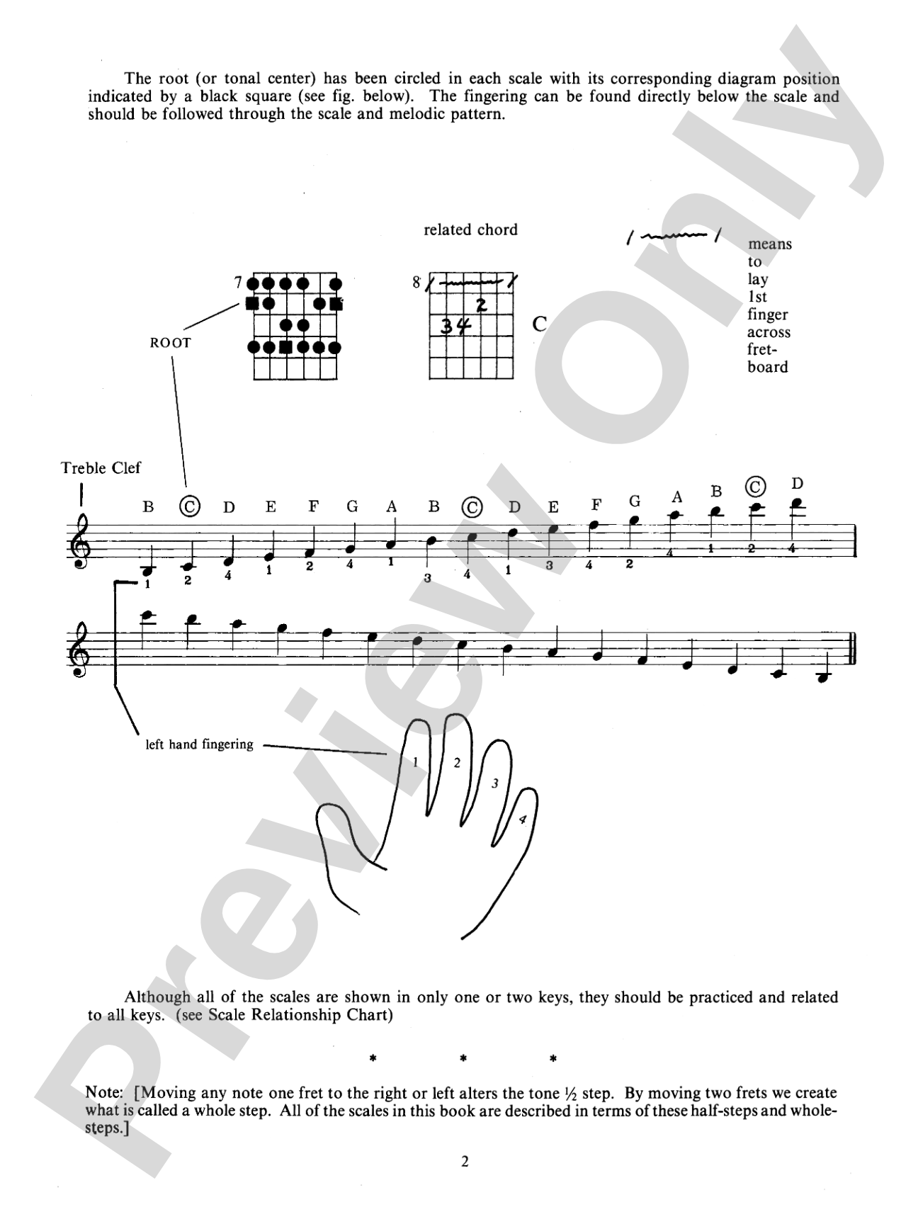 Jay Friedman: Guitar Scales & Melodic Patterns: Steps to Mastering the Fretboard
