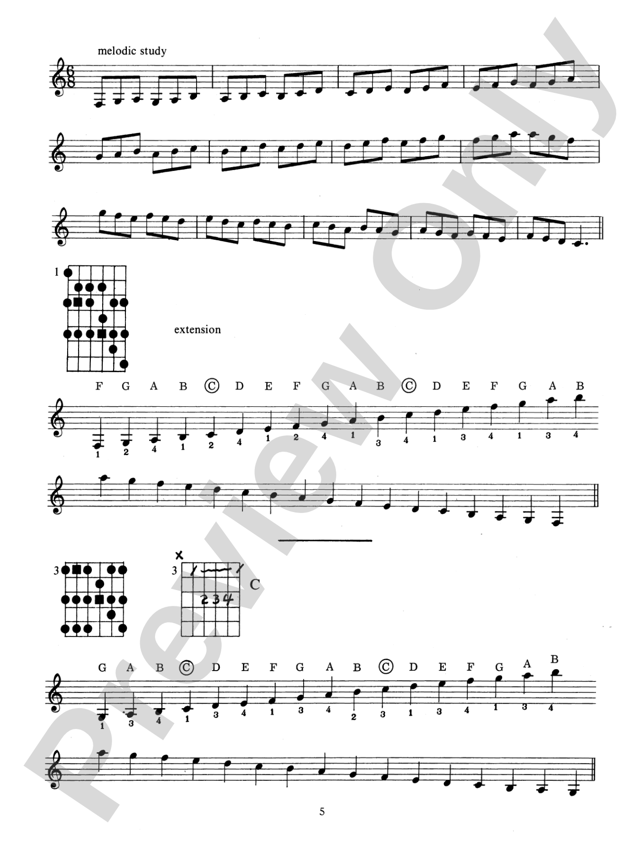 Jay Friedman: Guitar Scales & Melodic Patterns: Steps to Mastering the Fretboard