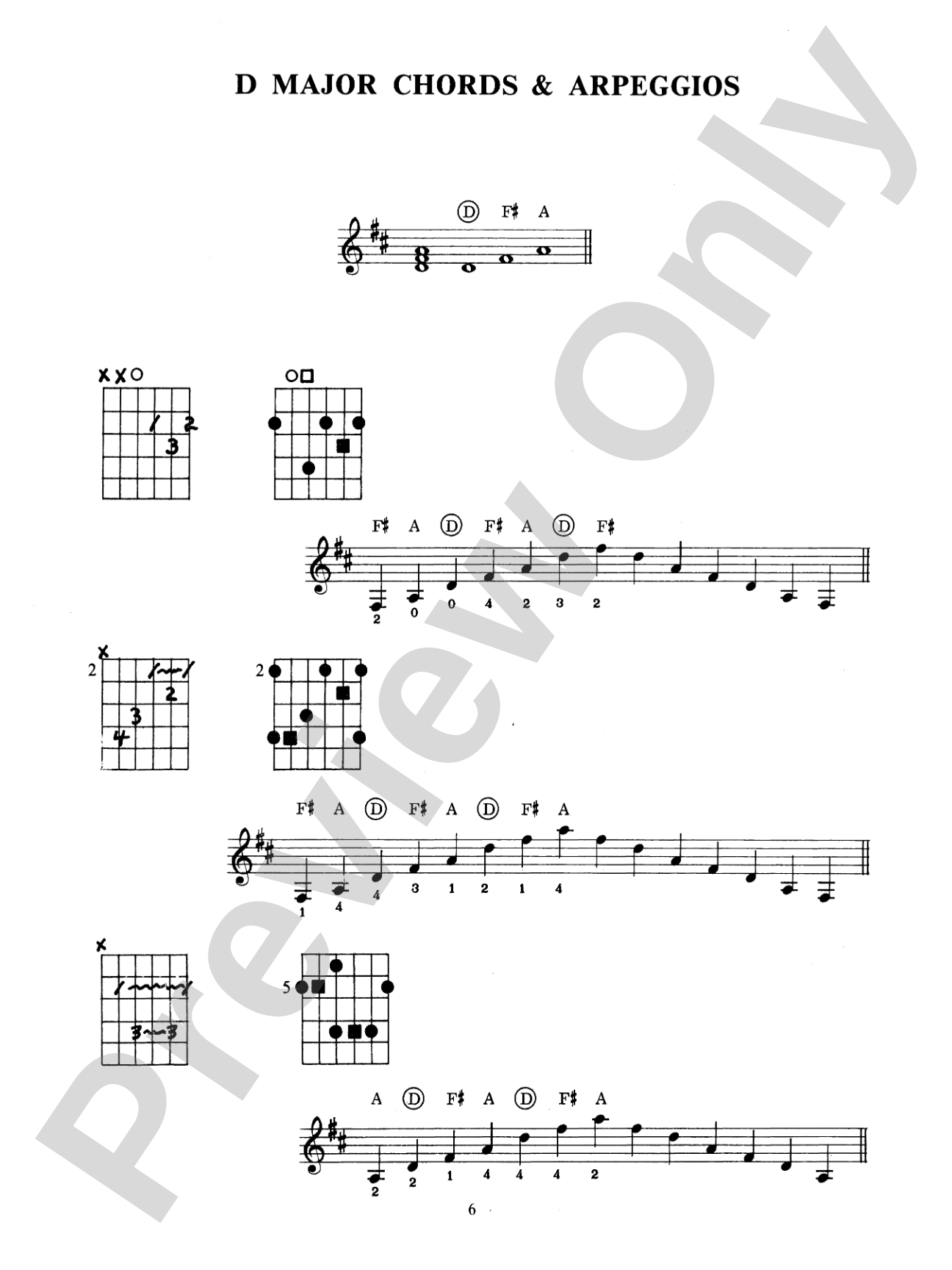 Jay Friedman: Guitar Chords, Arpeggios & Studies