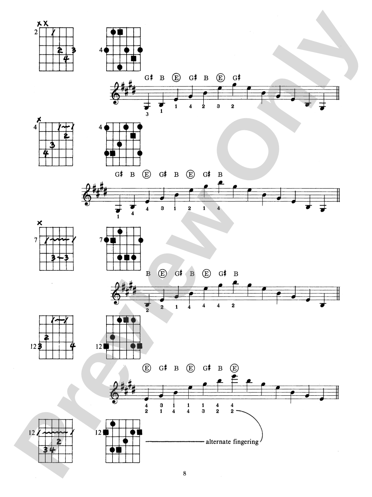 Jay Friedman: Guitar Chords, Arpeggios & Studies