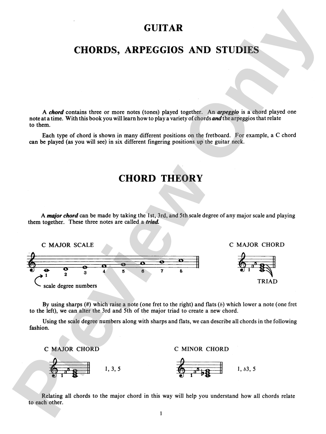 Jay Friedman: Guitar Chords, Arpeggios & Studies