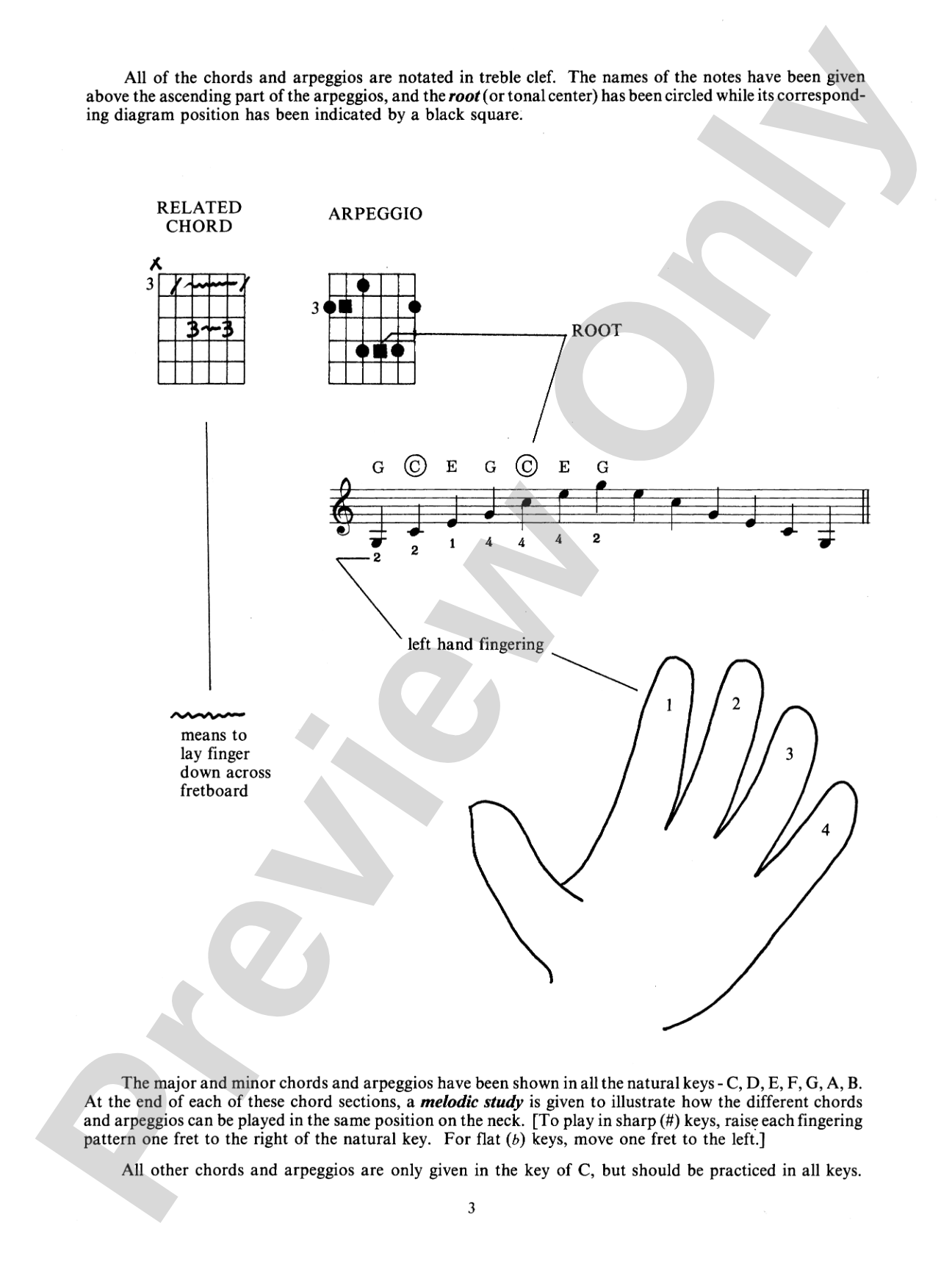 Jay Friedman: Guitar Chords, Arpeggios & Studies