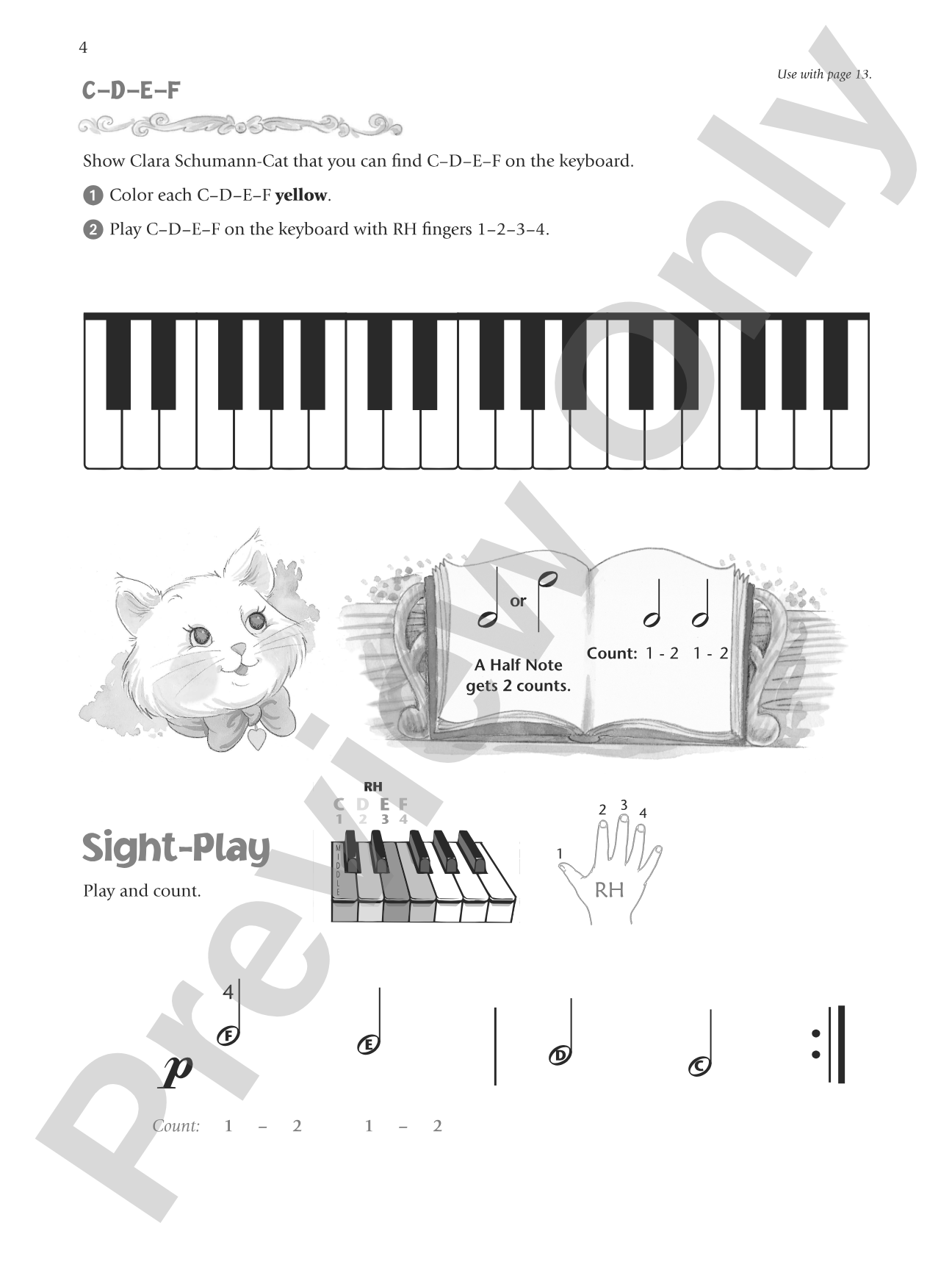 Music for Little Mozarts: Notespeller & Sight-Play Book 2: Written Activities and Playing Examples to Reinforce Note-Reading: Piano