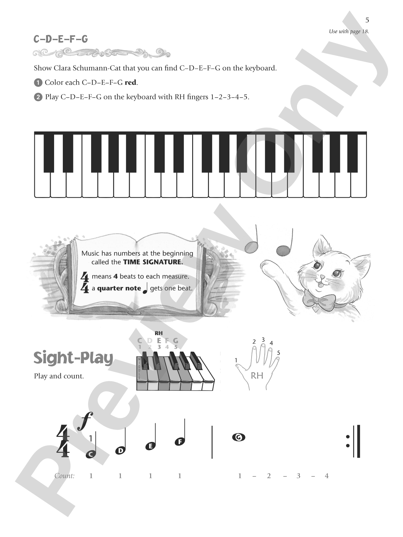Music for Little Mozarts: Notespeller & Sight-Play Book 2: Written Activities and Playing Examples to Reinforce Note-Reading: Piano