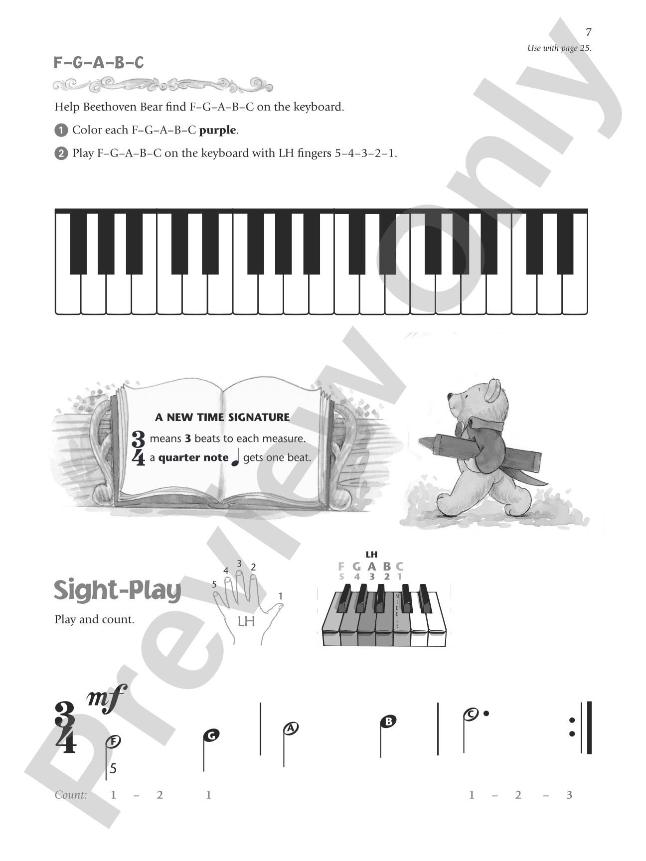 Music for Little Mozarts: Notespeller & Sight-Play Book 2: Written Activities and Playing Examples to Reinforce Note-Reading: Piano