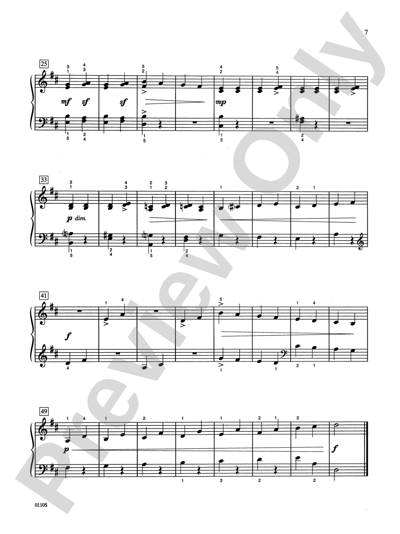 Contemporary Piano Literature, Book 5: Piano