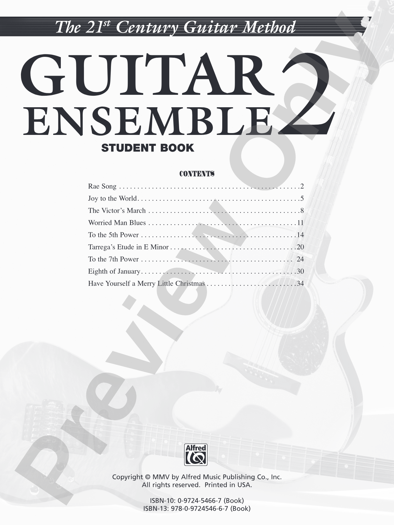 Belwin's 21st Century Guitar Ensemble 2 (Student Book): The Most Complete Guitar Course Available