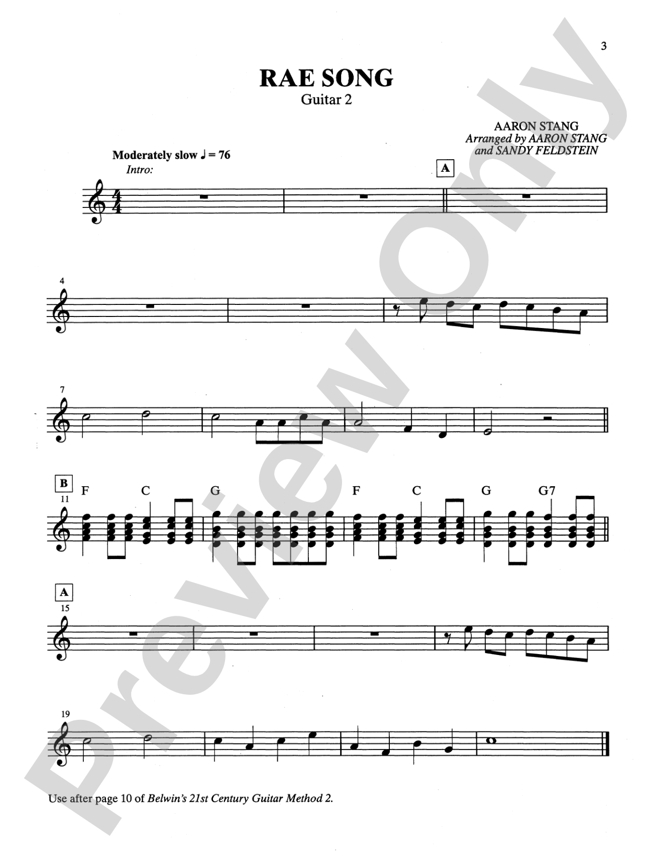 Belwin's 21st Century Guitar Ensemble 2 (Student Book): The Most Complete Guitar Course Available