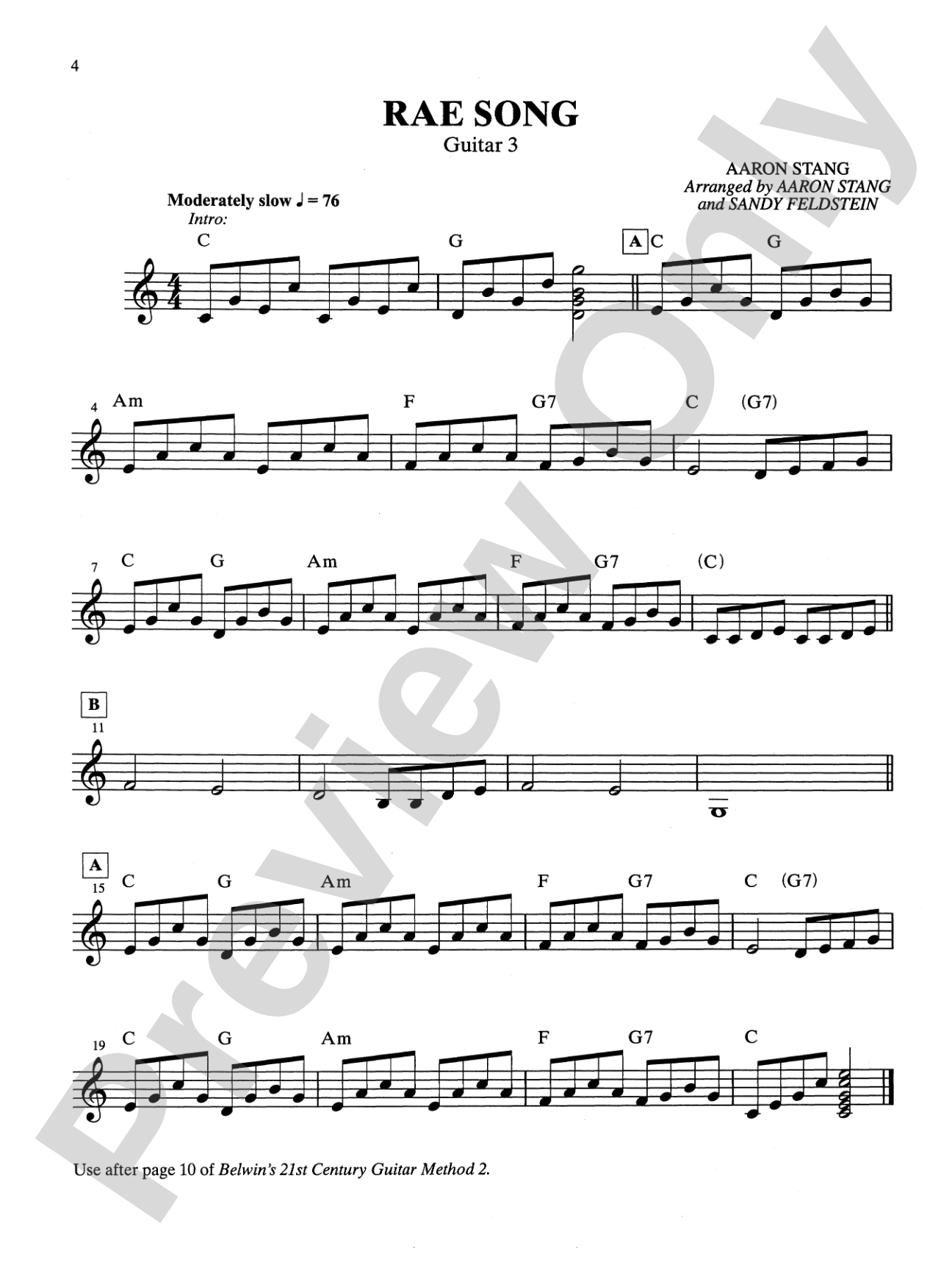 Belwin's 21st Century Guitar Ensemble 2 (Student Book): The Most Complete Guitar Course Available
