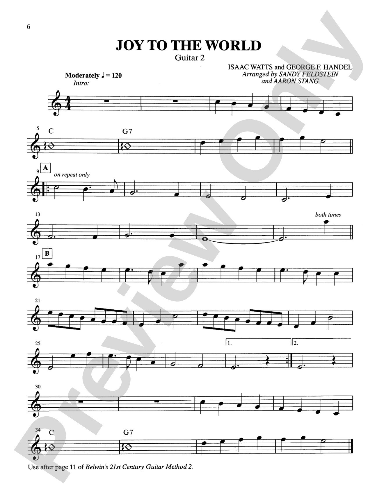 Belwin's 21st Century Guitar Ensemble 2 (Student Book): The Most Complete Guitar Course Available