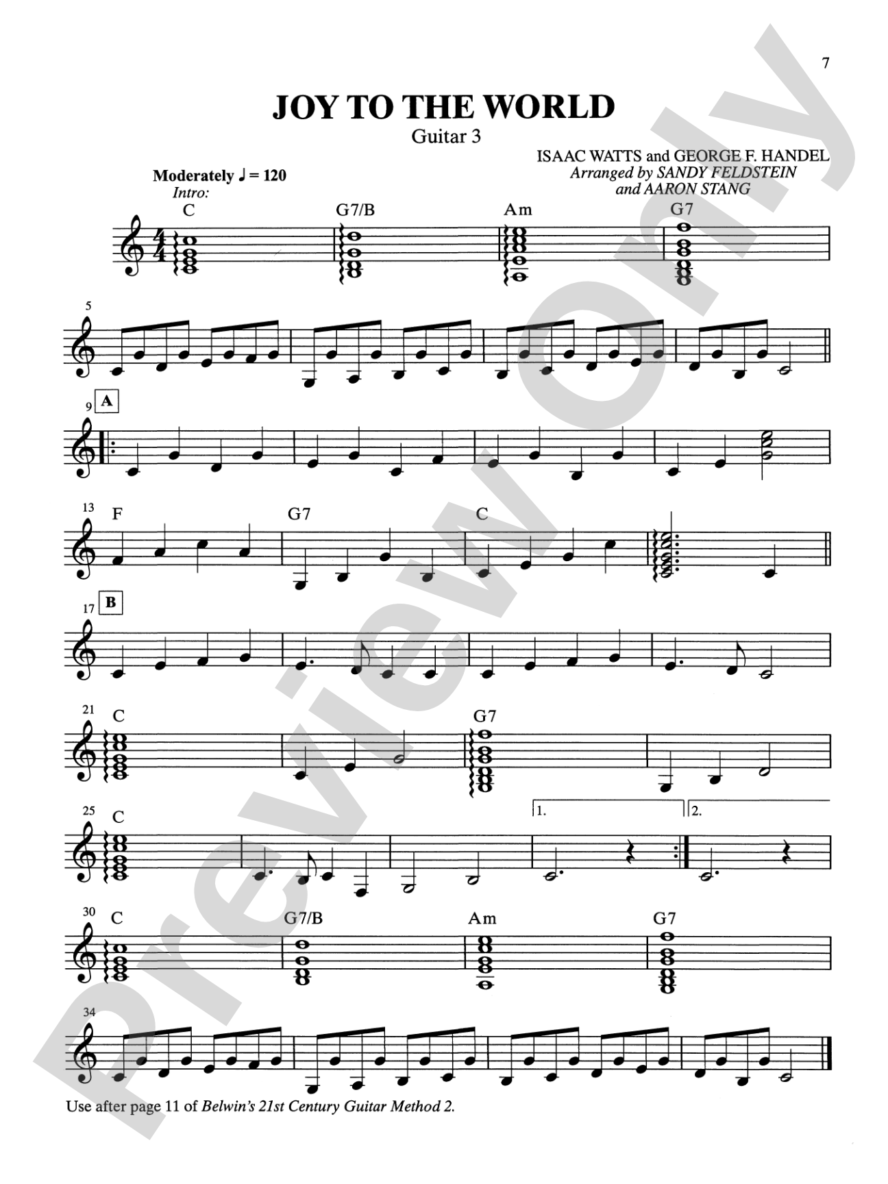 Belwin's 21st Century Guitar Ensemble 2 (Student Book): The Most Complete Guitar Course Available