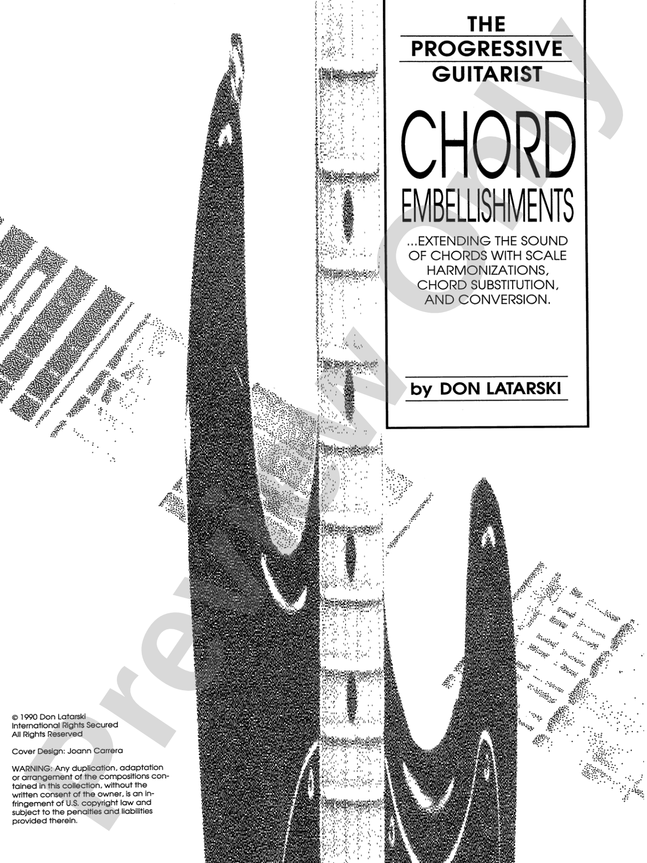 Chord Embellishments: Extending the Sound of Chords with Scale Harmonizations, Chord Substitution, and Conversion
