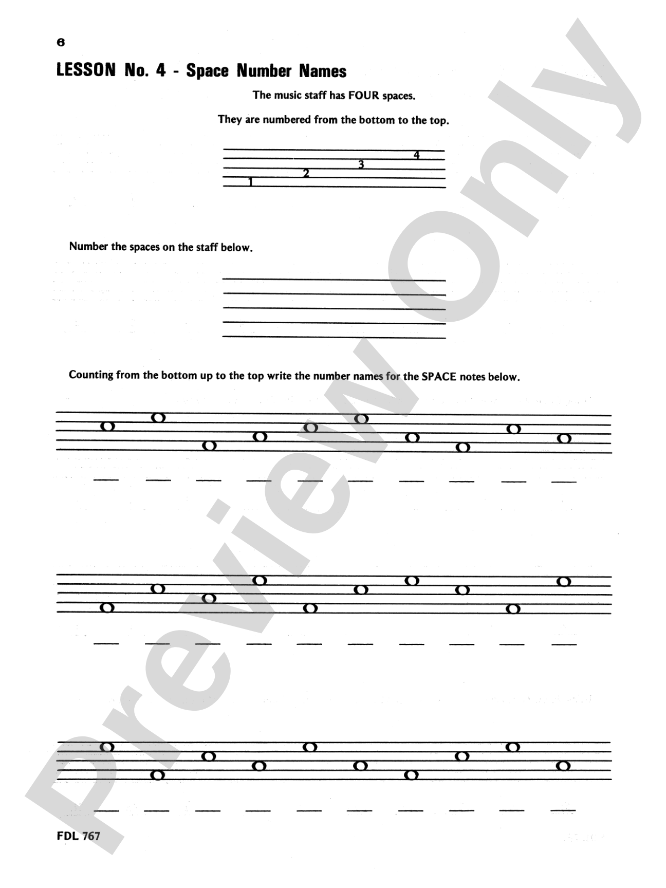 30 Notespelling Lessons, Primer: Piano