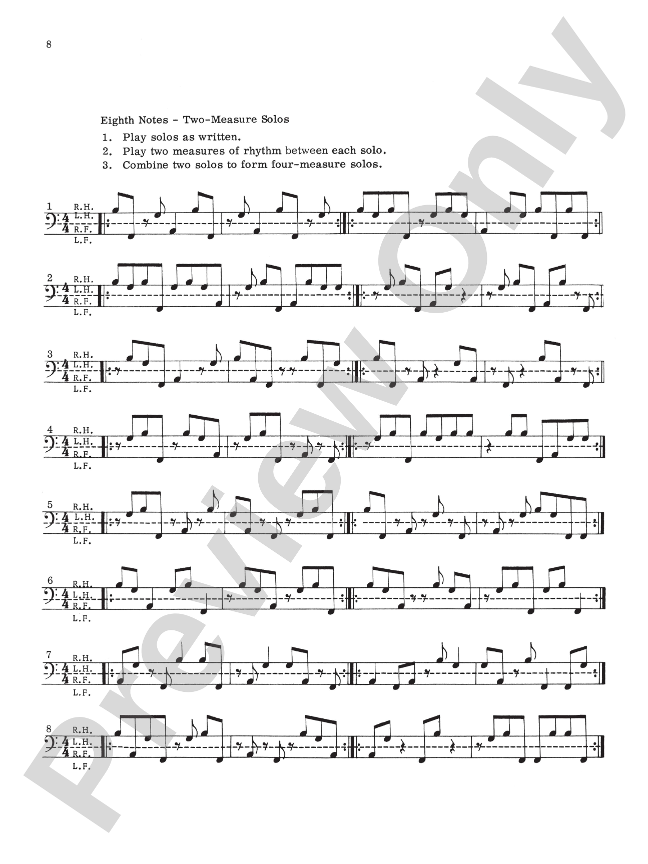 4-Way Coordination: A Method Book for the Development of Complete Independence on the Drum Set