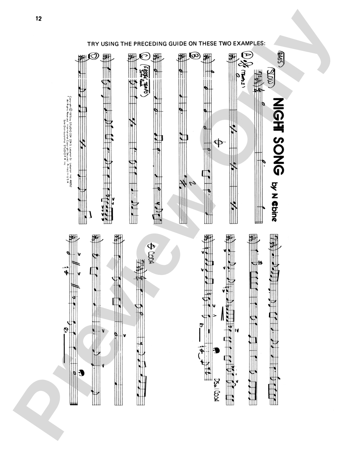 Big Band Bass: A Guide to the Essentials