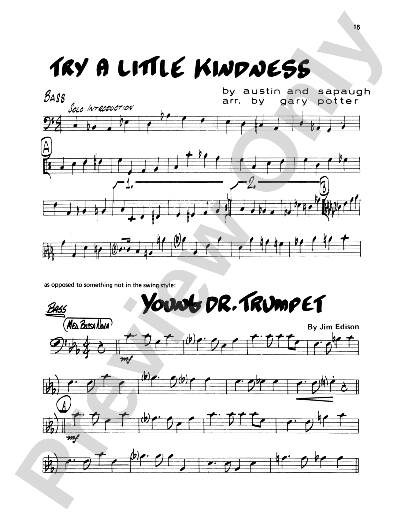 Big Band Bass: A Guide to the Essentials