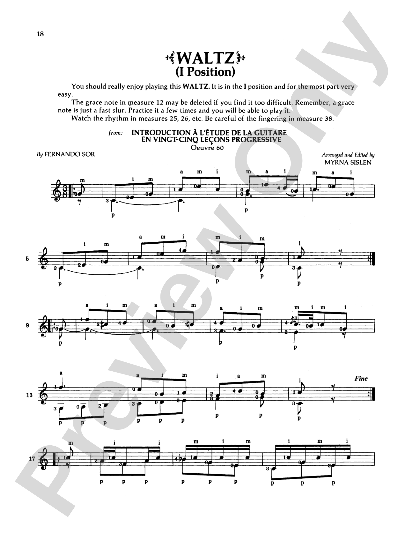 First Classical Pieces for Guitar: A Collection of Guitar Music for Beginning & Intermediate Players: Solo Guitar