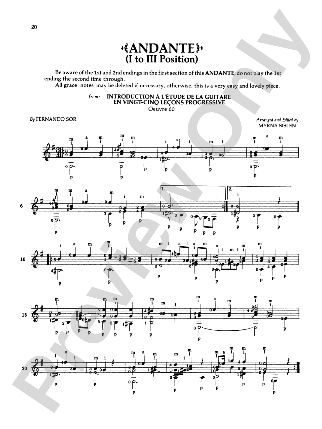 First Classical Pieces for Guitar: A Collection of Guitar Music for Beginning & Intermediate Players: Solo Guitar